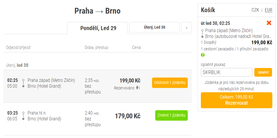 Slevový kód Flixbus