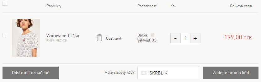 Slevový kód Reserved