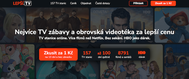 Nejlepší internetová televize