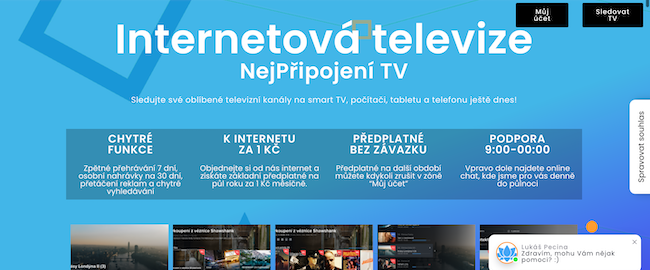  Nejlepší internetová televize 
