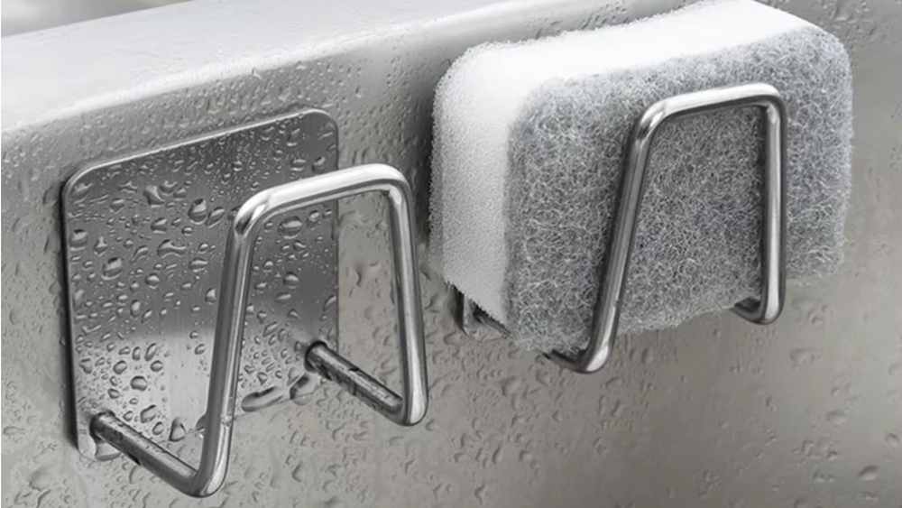 Nerezový organizér do dřezu