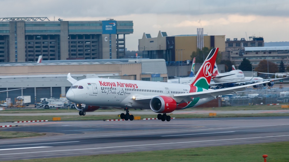 Kenya Airways | © Ricky Deacon - Dreamstime.com