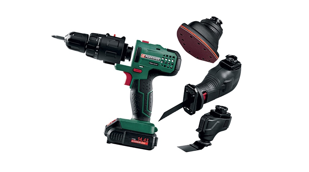 Image of Parkside PKGA 14.4 A1 cordless drill at Walmart