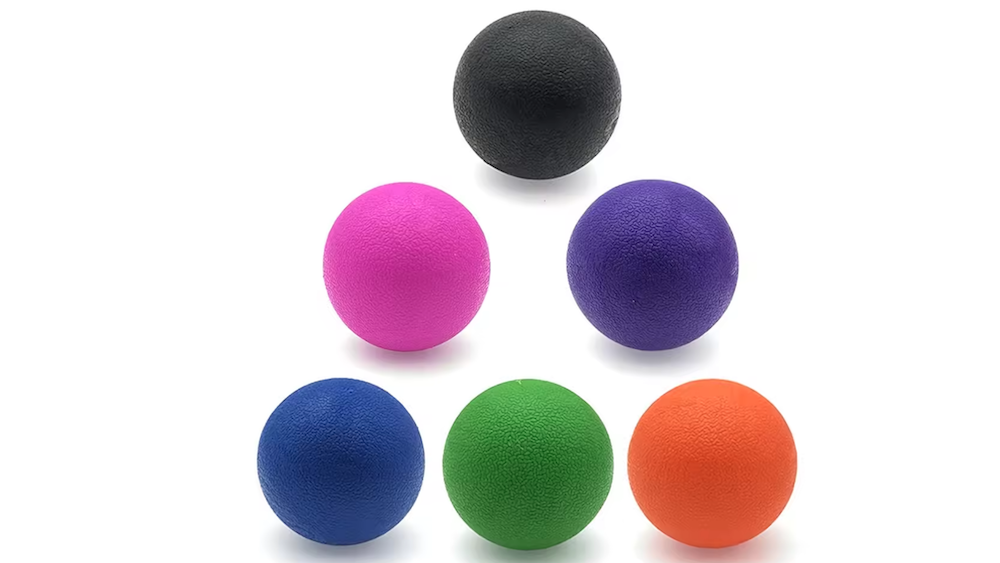 Masážní míček (trigger ball) na uvolnění svalů, trigger point masáž a myofasciální automasáž