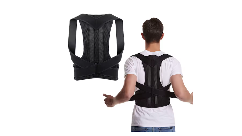 Korektor držení těla – nastavitelná zádová a ramenní opora pro ženy i muže