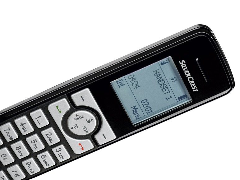 Bezdrátový telefon se záznamníkem Silvercrest SDT 1.9 B4