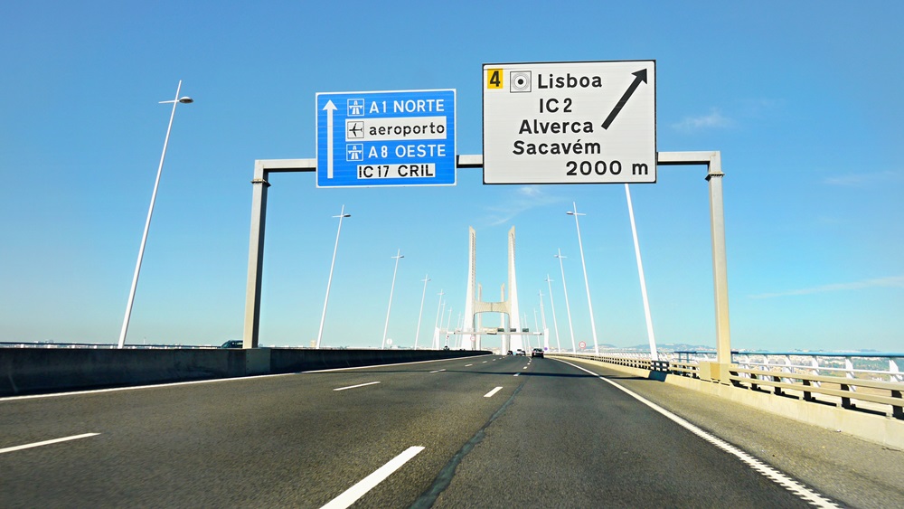 Dálniční poplatky Portugalsko 2025 → Cena, jak platit, placené úseky