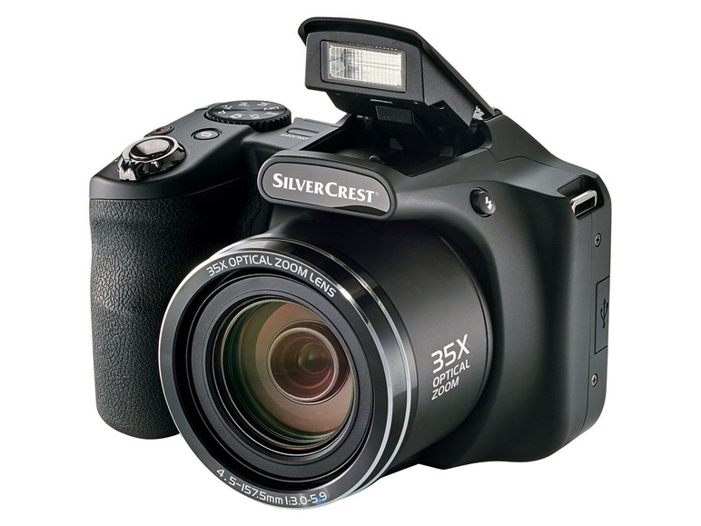 Digitální ultrazoom fotoaparát Silvercrest SKB 35 A1