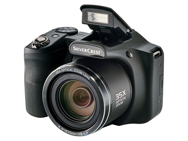 Digitální ultrazoom fotoaparát Silvercrest SKB 35 A1
