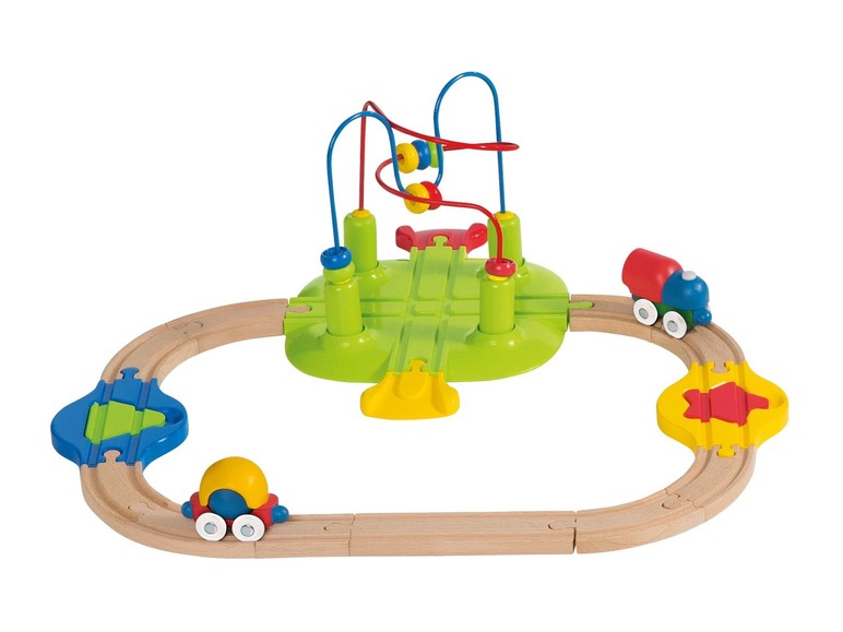 Dřevěná železnice Playtive Junior