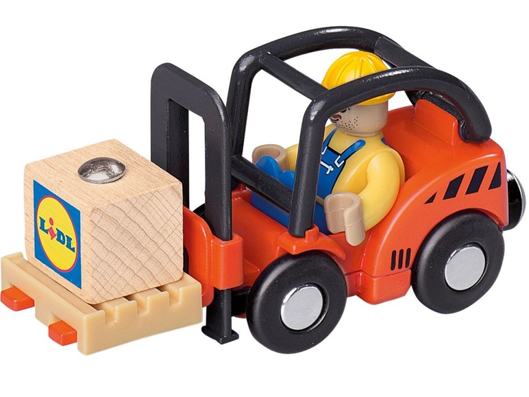 Dřevěné dopravní prostředky Playtive Junior