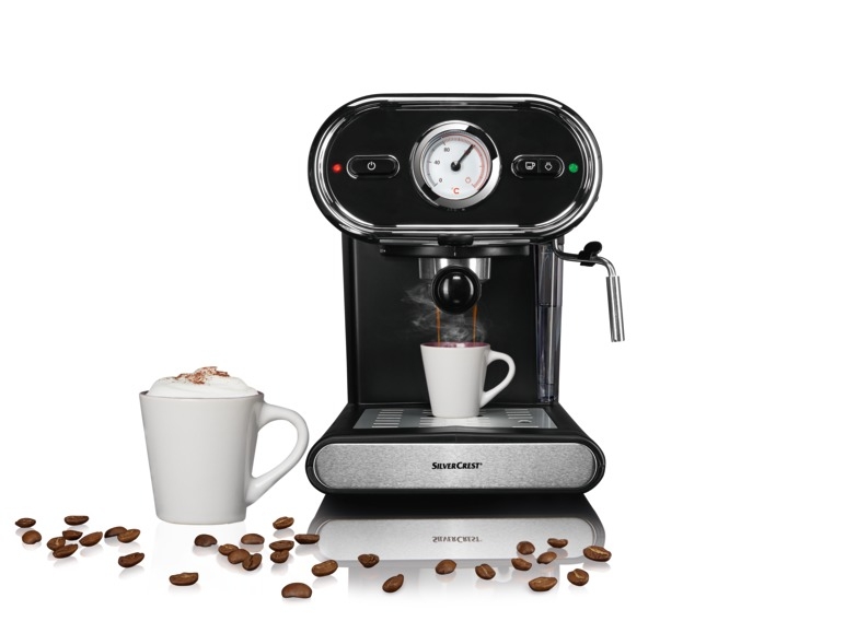 Espresso kávovar Silvercrest (SEM 1100 B3)