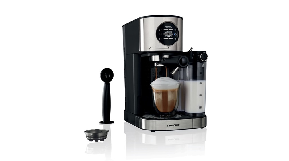 Espresso kávovar SilverCrest (SEMM 1470 A1) Lidl cena 2024 + recenze