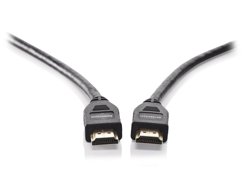 HDMI kabel Silvercrest (2.0, 4K, délka 1 metr)