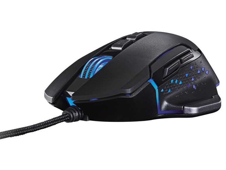 Herní myš Gaming Mouse 7 Tasten 4000 DPI RGB Silvercrest SGM 4000 A1