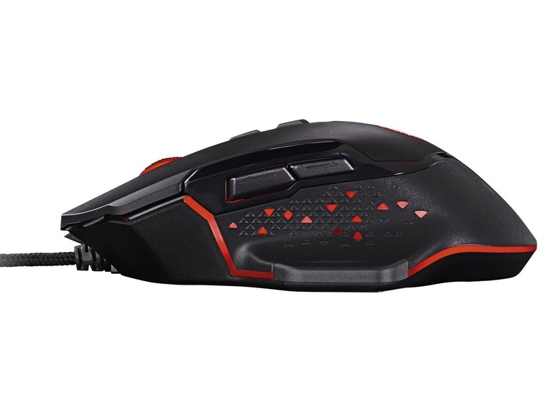 Herní myš Gaming Mouse 7 Tasten 4000 DPI RGB Silvercrest SGM 4000 A1