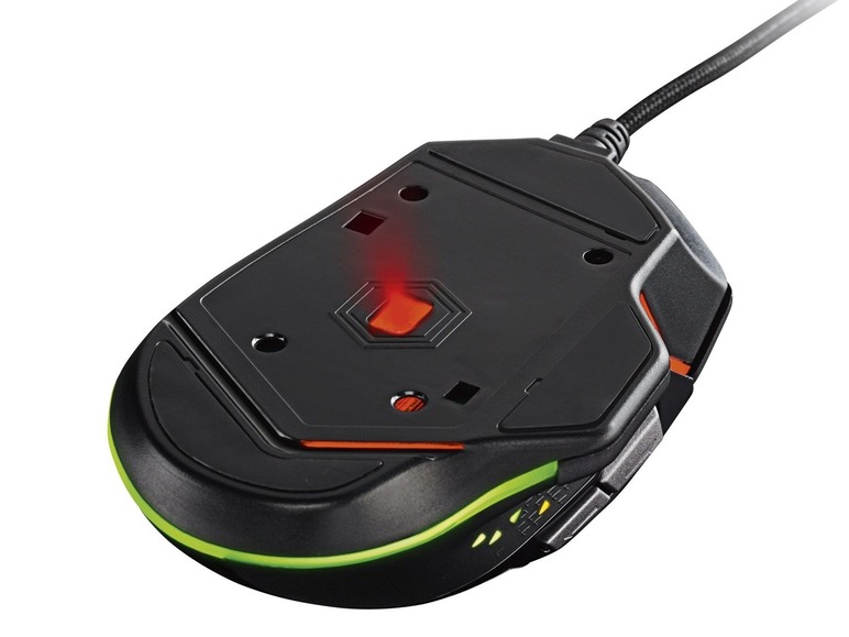 Herní myš Gaming Mouse 7 Tasten 4000 DPI RGB Silvercrest SGM 4000 A1