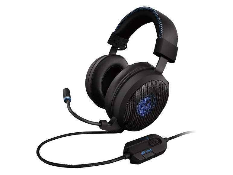 Herní sluchátka Gaming Headset RGB Silvercrest