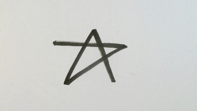 Jak nakreslit hvězdu