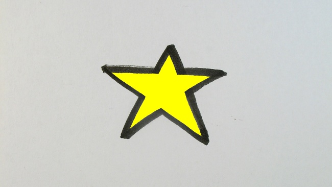 Jak nakreslit hvězdu