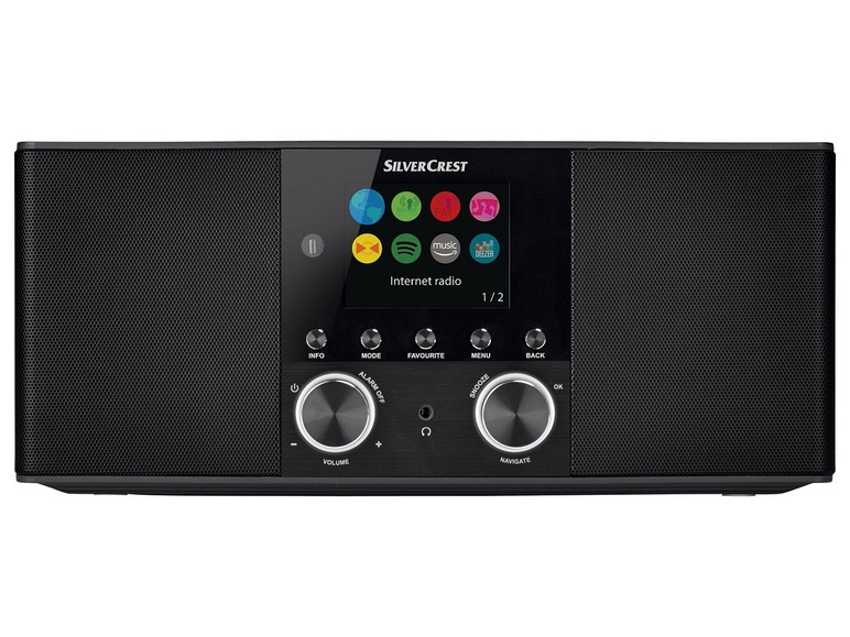 Internetové a DAB rádio Silvercrest SIRD 14 D1