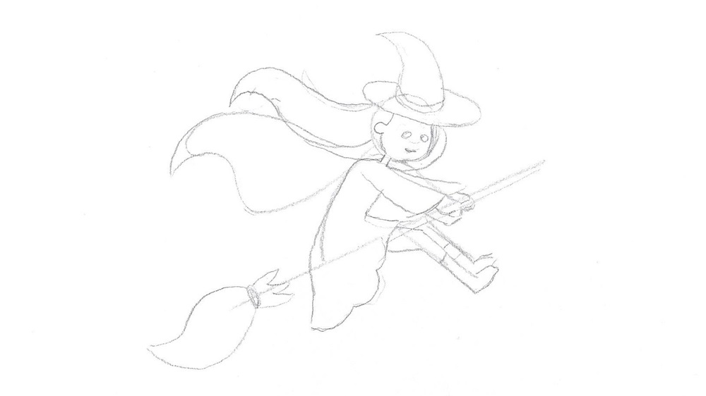 Jak nakreslit čarodějnici