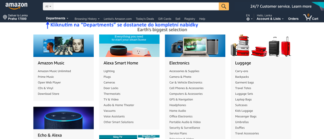 Jak nakupovat na Amazon.com 2024: Kompletní návod v češtině