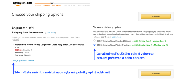 Jak nakupovat na Amazon.com 2019: Kompletní návod v češtině Jak nakupovat na Amazon.com 2019: Kompletní návod v češtině