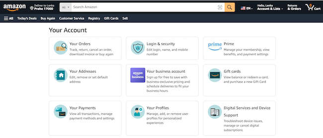 Jak nakupovat na Amazon.com 2025: Kompletní návod v češtině