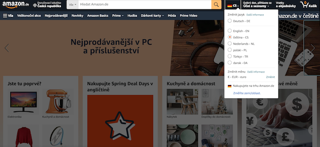 Jak nakupovat na Amazon.de → Český návod 2025