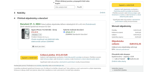 Jak nakupovat na Amazon.de → Český návod 2025