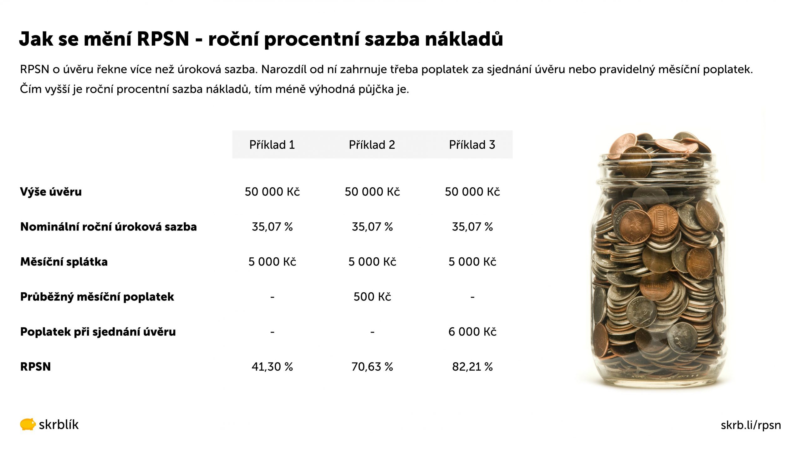 RPSN - roční procentní sazba nákladů