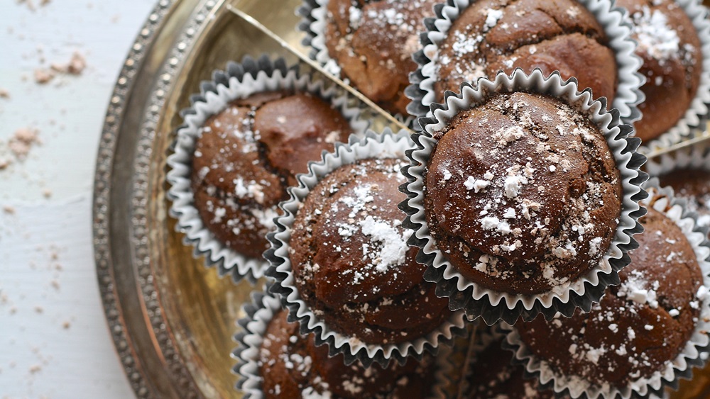 Jak upéct čokoládové muffiny