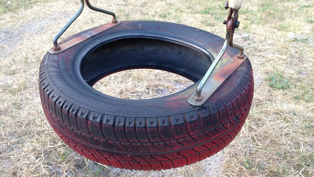 Jak využít staré pneumatiky