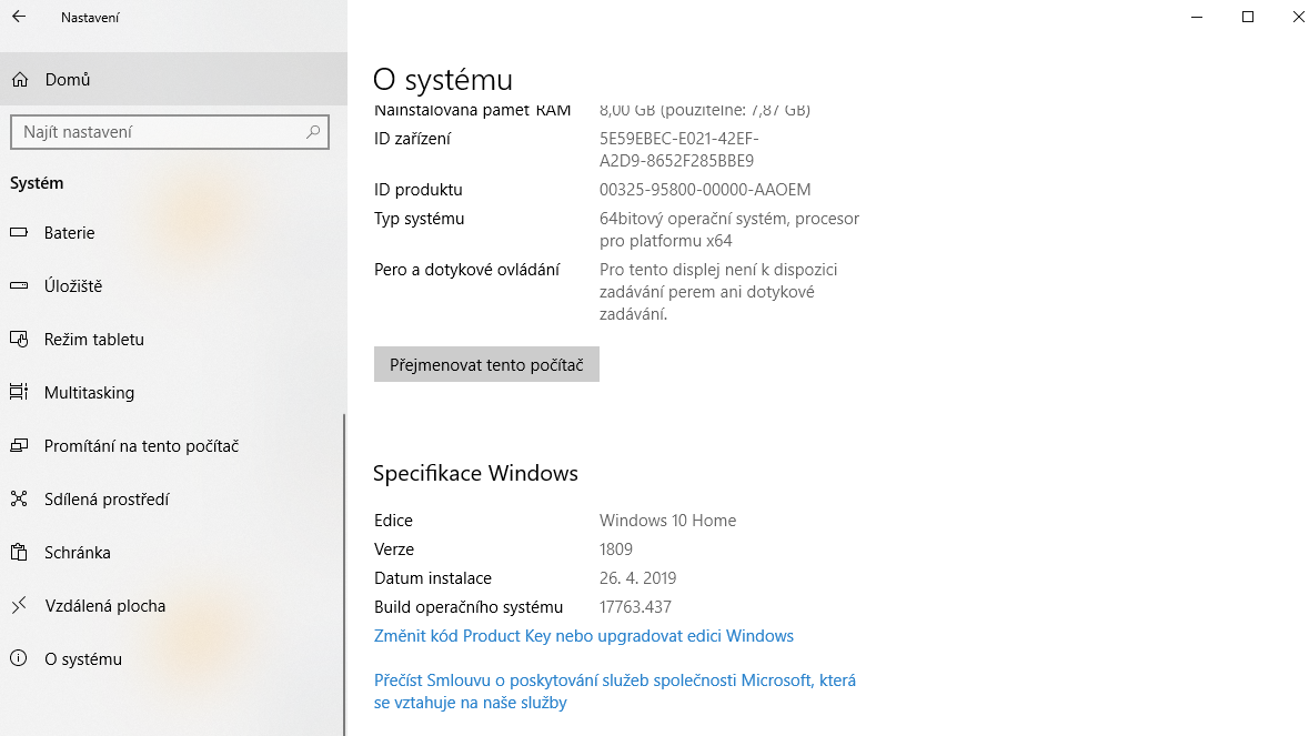 Jak zjistit verzi Windows Jak zjistit verzi Windows