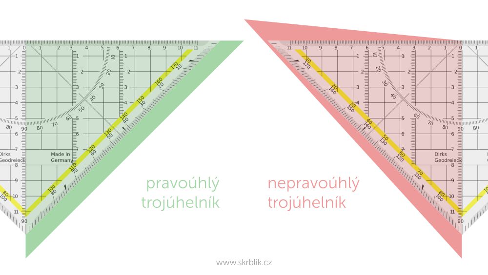 Jak zjistit, že je trojúhelník pravoúhlý