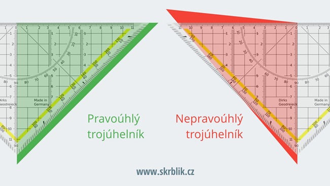 Jak zjistit, že je trojúhelník pravoúhlý Jak zjistit, že je trojúhelník pravoúhlý
