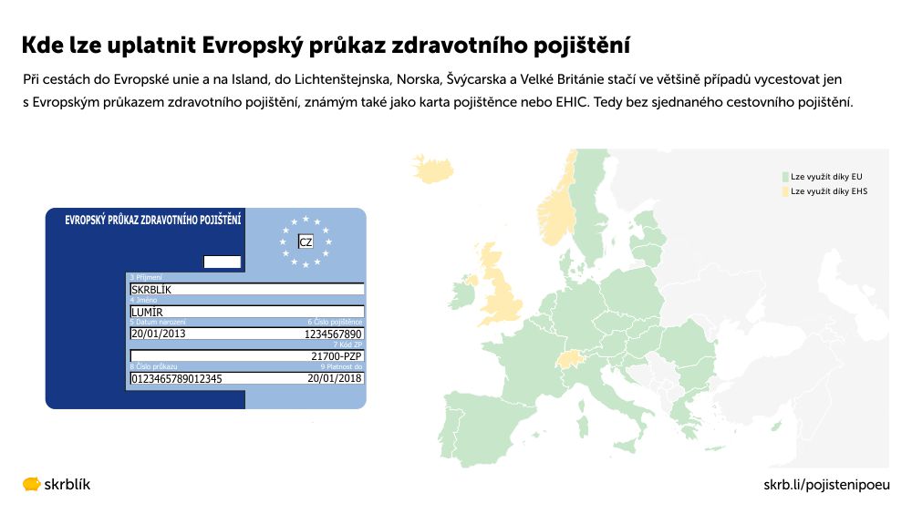 Evropský průkaz zdravotního pojištění