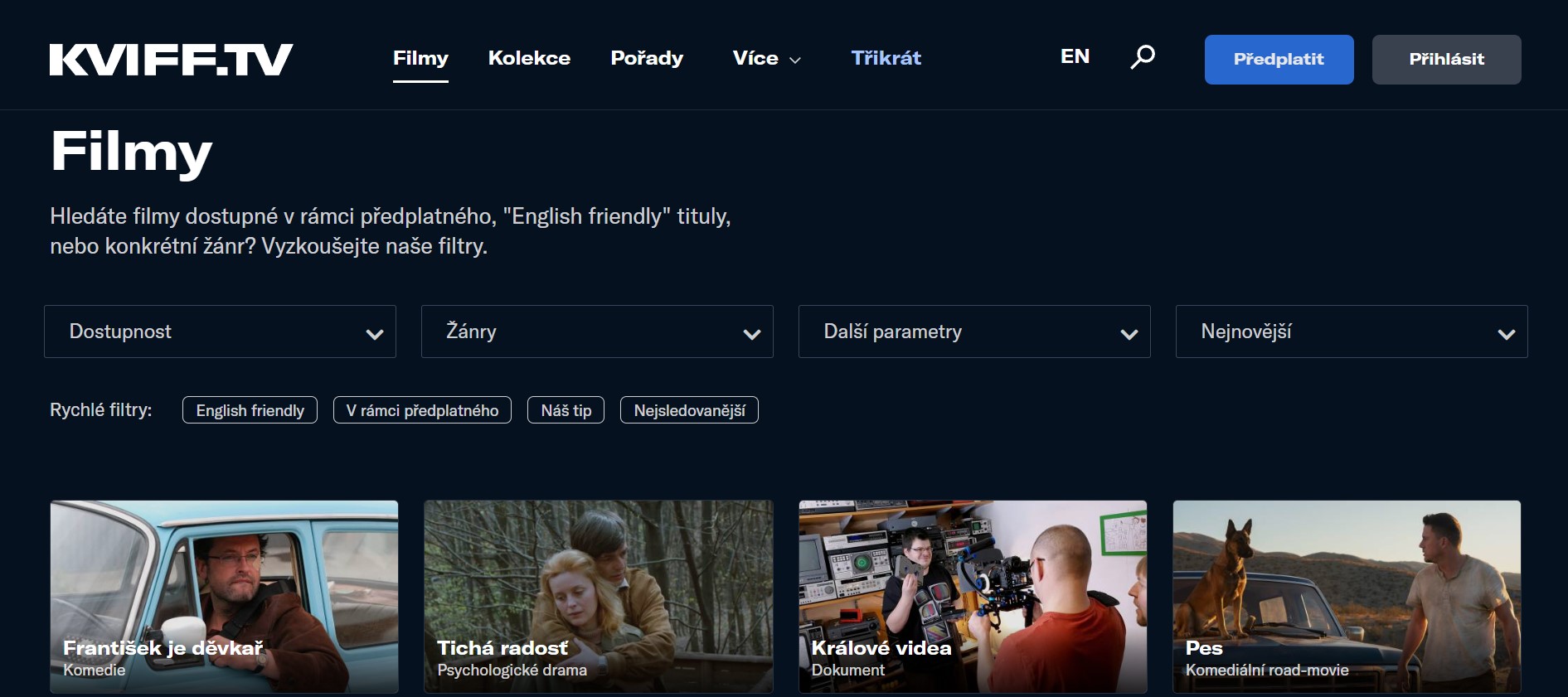 Filmy online zdarma 2025 | © Aerovod