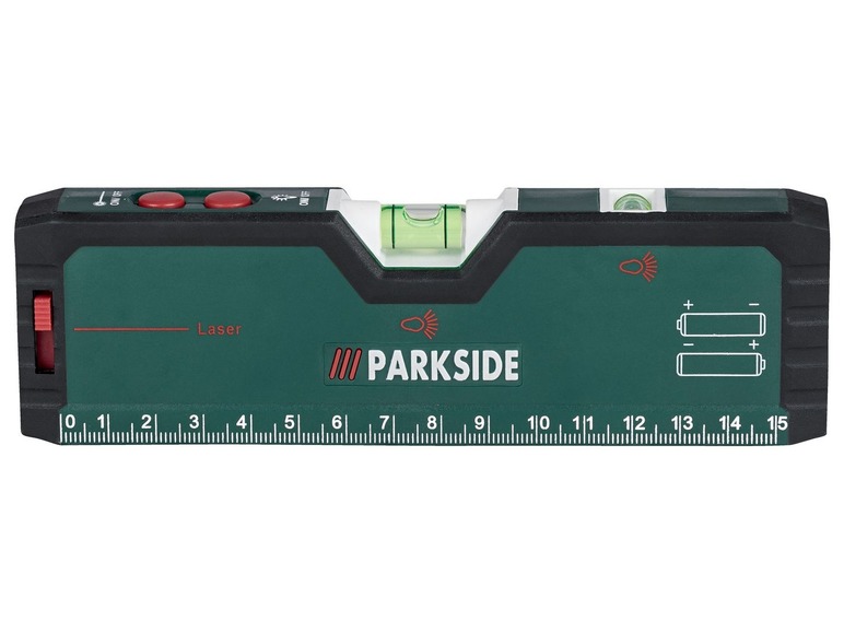 Laserová vodováha Parkside PLW A3