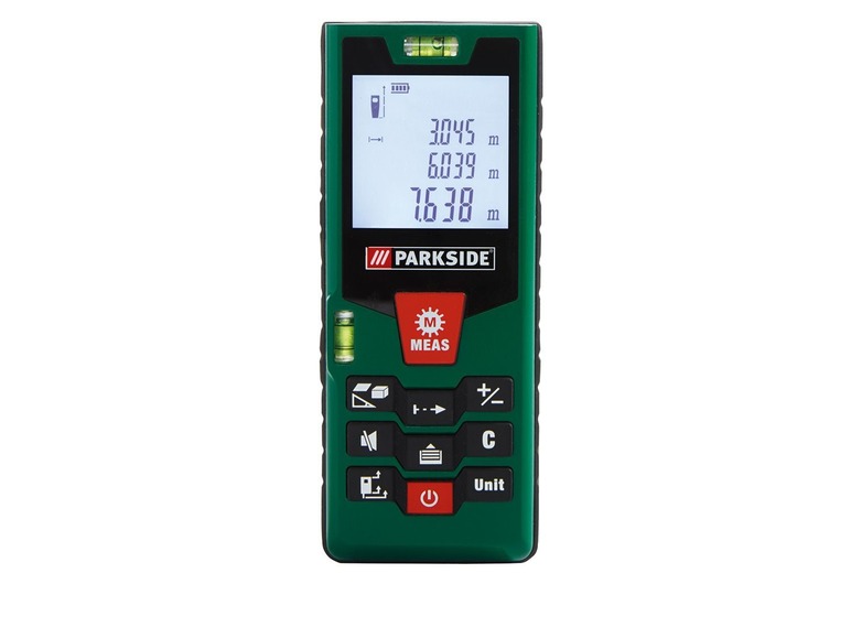 Laserový měřič vzdálenosti Parkside PLEM 50 A1