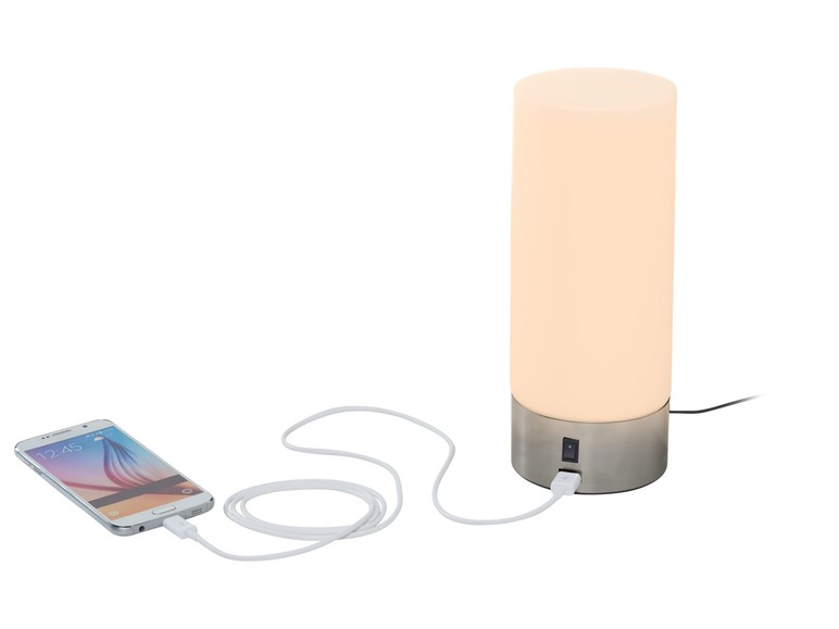 LED stolní lampa s USB Livarno Lux