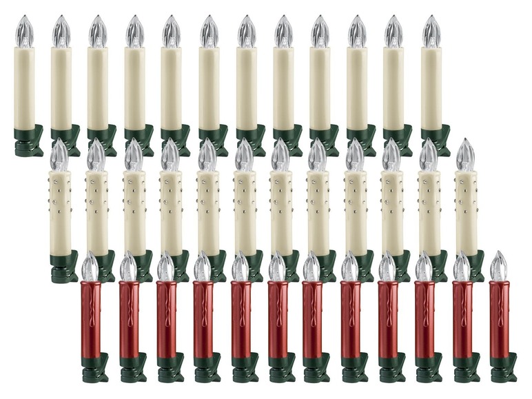LED svíčky na vánoční stromek Melinera