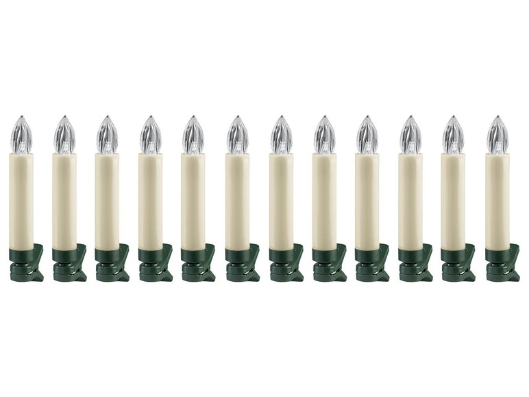 LED svíčky na vánoční stromek Melinera