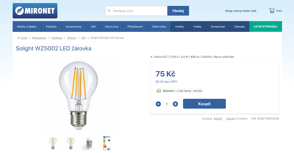 Průvodce LED žárovkami 2025 → Jak vybrat, nejlepší žárovky, výhody a nevýhody