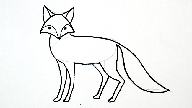 Jak nakreslit lišku