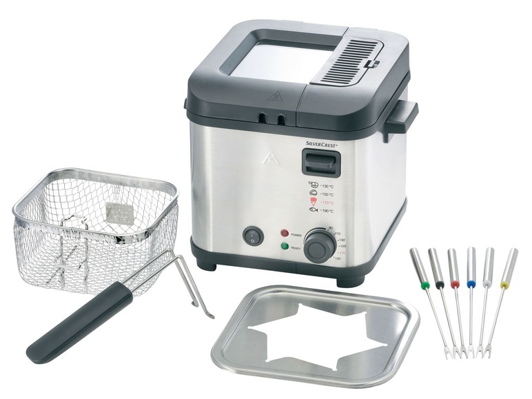 Minifritéza s fondue Silvercrest SFM 850 A4