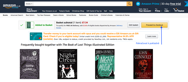 Jak nakupovat na Amazon.co.uk → Český návod 2025