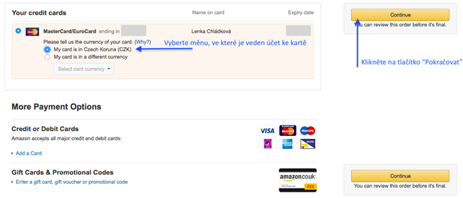 Jak nakupovat na Amazon.co.uk → Český návod 2025