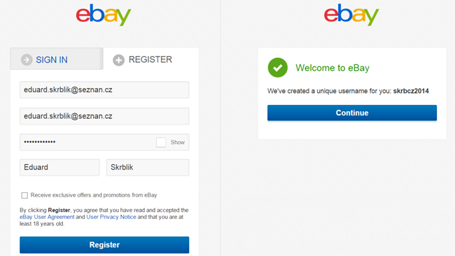 Jak nakupovat na eBay (ČESKÝ NÁVOD 2025)